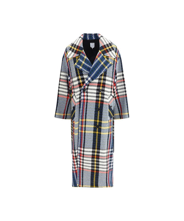 Sara Roka Check long Coat