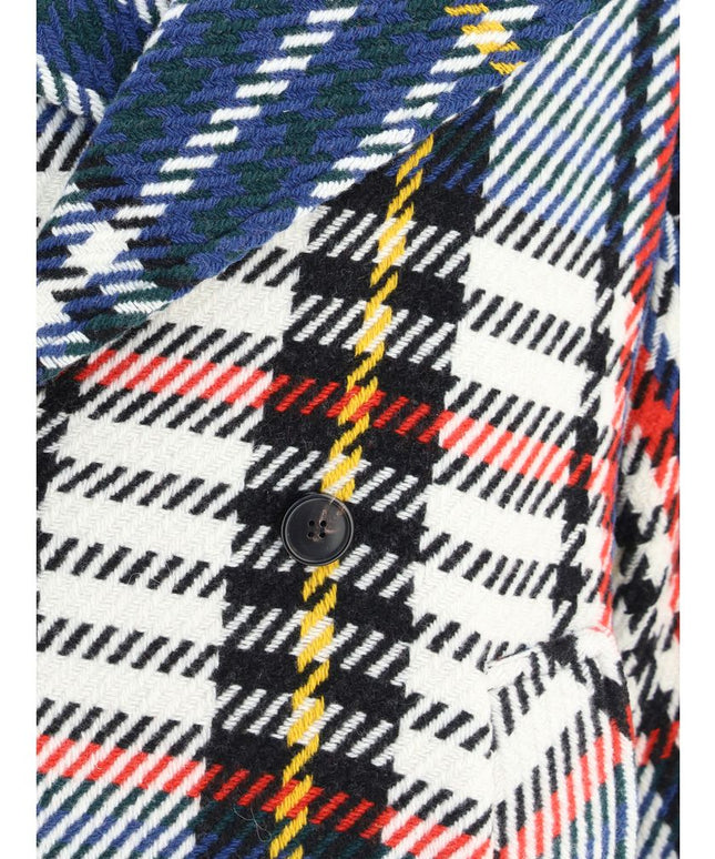 Sara Roka Check long Coat