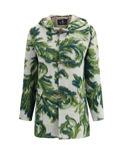 Etro Carded wool duffle Coat