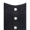 Balmain Tweed crop Top