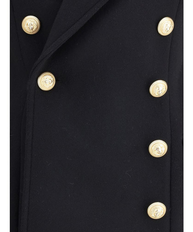 Balmain wool and cashmere double-breasted Coat