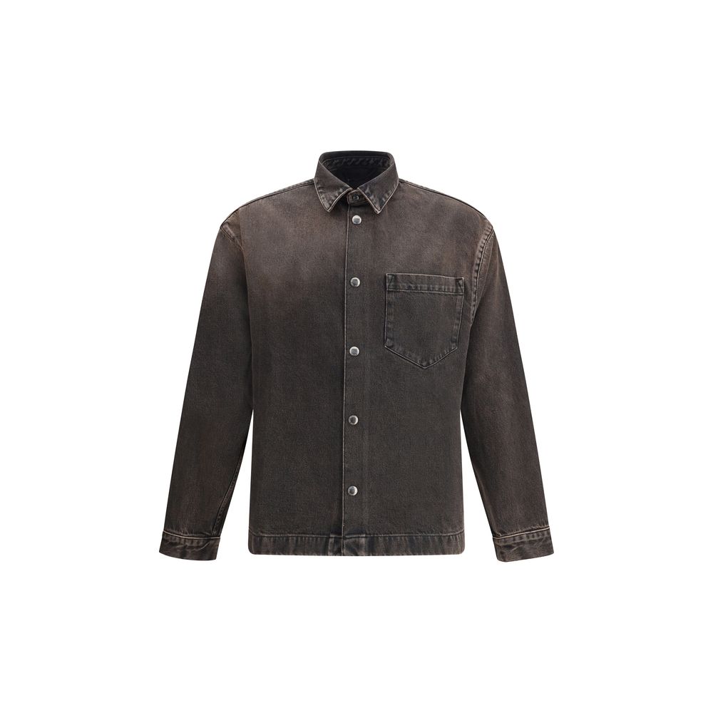 7FOR Denim Shirt Jacket - Outfito.ae