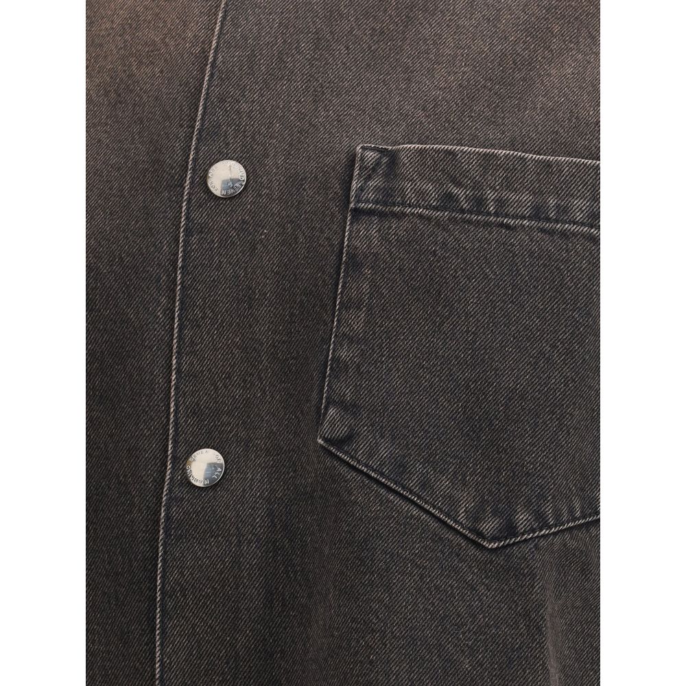 7FOR Denim Shirt Jacket - Outfito.ae