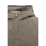 Brunello Cucinelli Brown Fleece Wool Coat