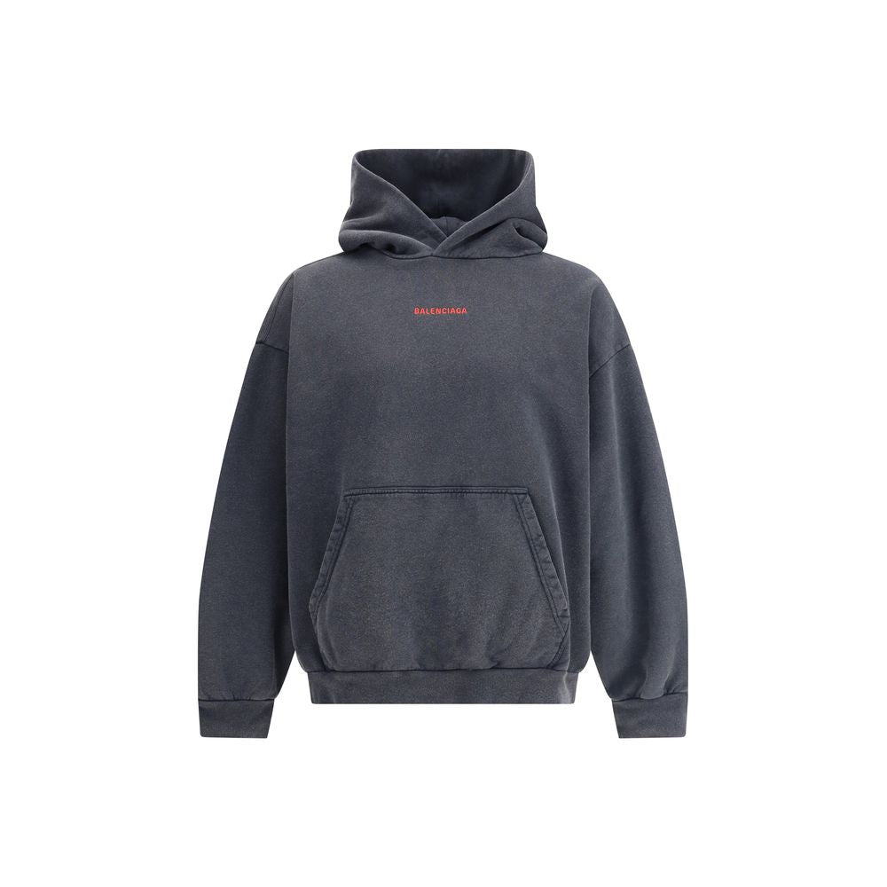 Balenciaga Balenciaga Logo hooded Sweatshirt (Italian Size MEN: M, nan: nan, nan: nan)