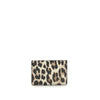 Ganni Leopard Bou Card Holder
