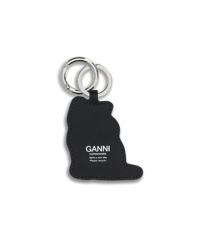 Ganni Kitty Keyring