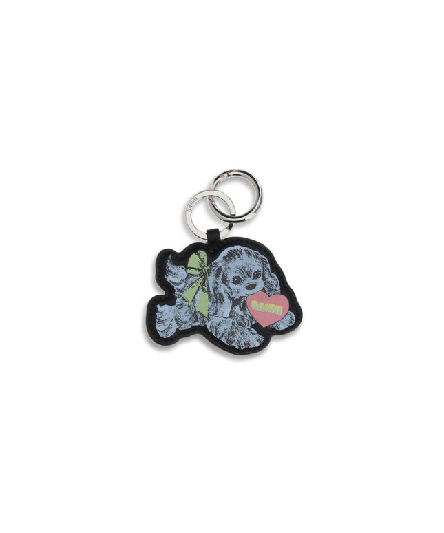 Ganni Puppy Keychain