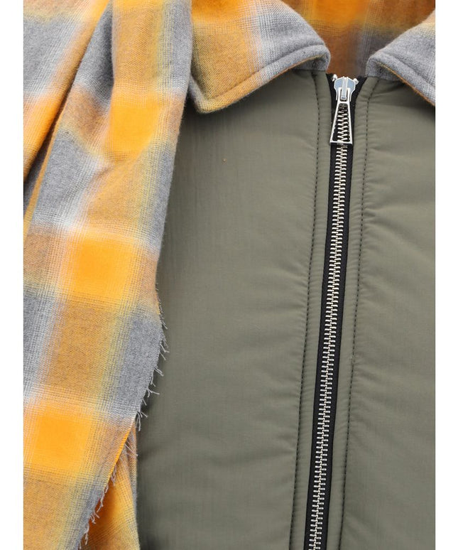 MARBELL Maxi-scarf Puffer Jacket