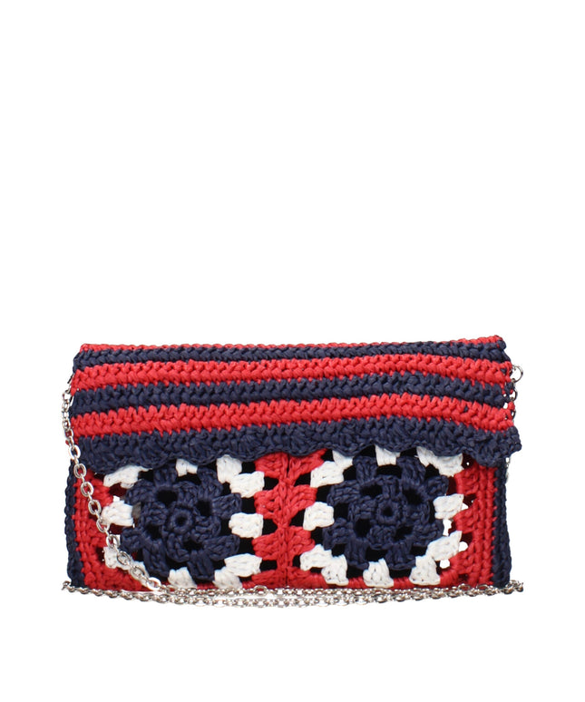 Miu Miu Multicolor Raffia Clutch Bags