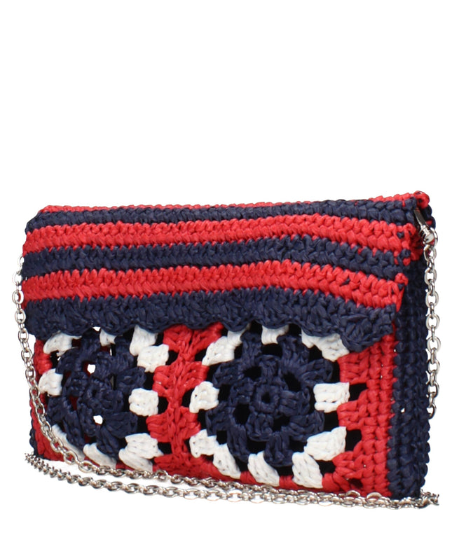 Miu Miu Multicolor Raffia Clutch Bags