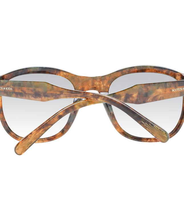 Scotch & Soda Brown Men Sunglass