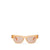 Bottega Veneta Orange Acetate Sunglass