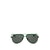 Bottega Veneta Green Metal Sunglass