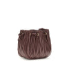 Miu Miu Matelassé nappa leather Pouch