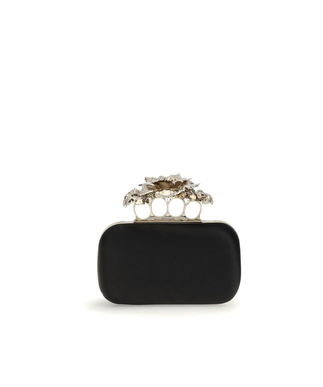 Alexander McQueen Carnation Knuckle Clutch