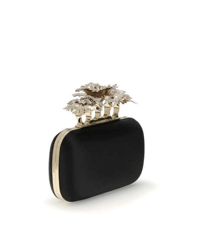Alexander McQueen Carnation Knuckle Clutch