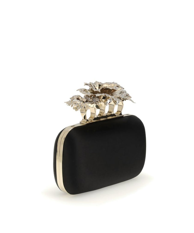 Alexander McQueen Carnation Knuckle Clutch