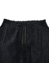Dolce & Gabbana Black Cotton Logo Men Jogger Sweatpants Pants
