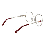 Emilio Pucci Red Metal Glasses (Frames)