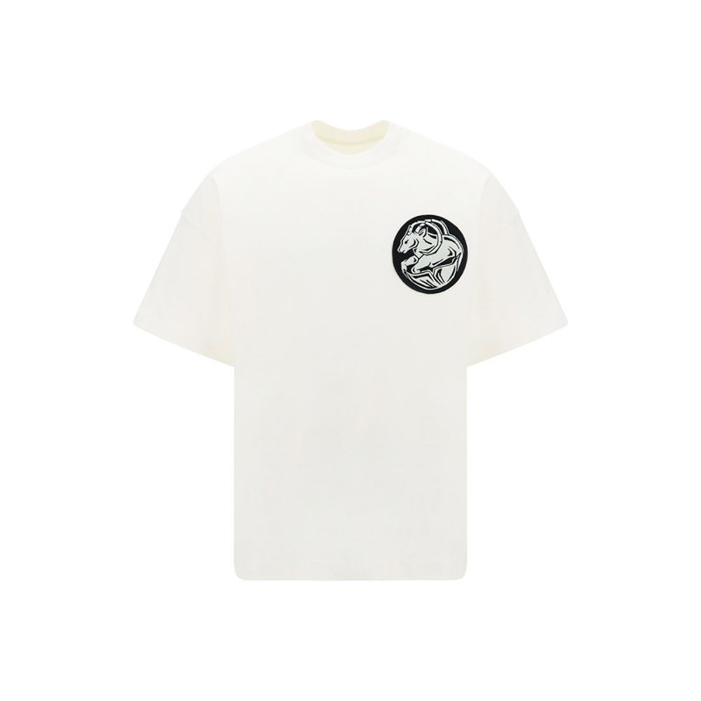 Jil Sander White Cotton T-Shirt
