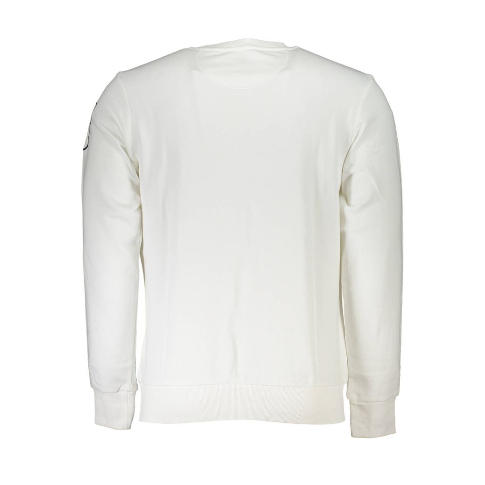 La Martina White Cotton Men's Sweater