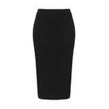 PINKO Black Viscose Skirt