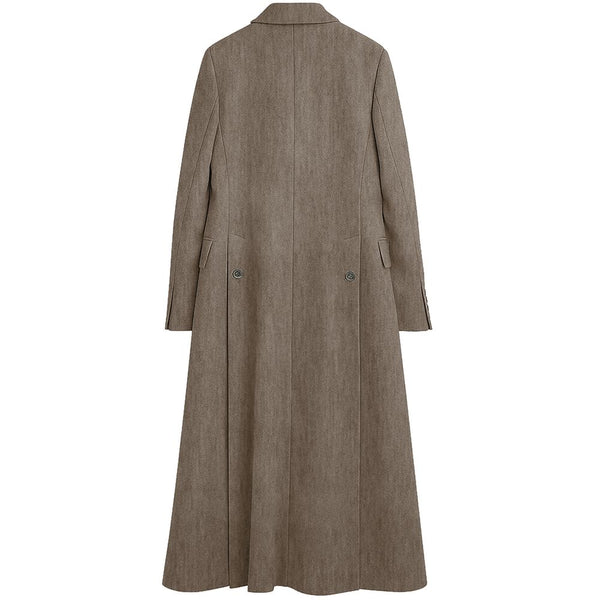 Made in Italy Brown Wool Jackets & Coat