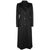 Made in Italy Black Wool Women Coat