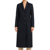Made in Italy Black Wool Women Coat