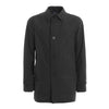 Herno Black Polyester Men's Trench Coat