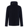Herno Blue Wool Men Bomber Jacket