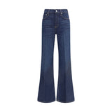 Citizens of Humanity Blue Cotton Flared Jeans