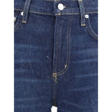 Citizens of Humanity Blue Cotton Flared Jeans