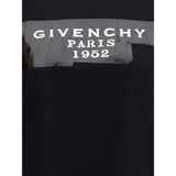 Givenchy Cotton T-shirt with print black givenchy tape