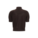 Petar Petrov Brown Merino Wool Top