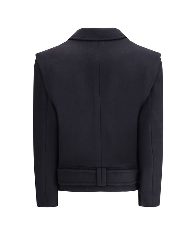 Balmain Wool Double-breasted Coat