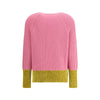Marni Color block wool Sweater