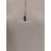 Brunello Cucinelli Zipped high neck Top