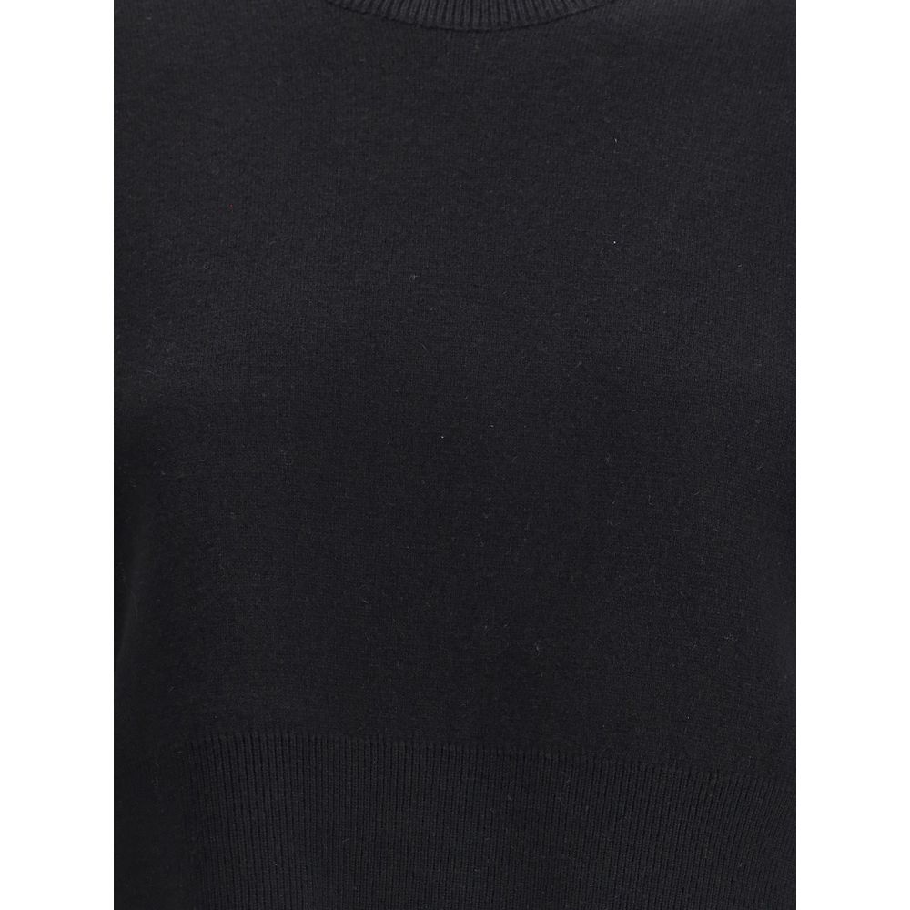 Tom Ford Black Fleece Wool Sweatshirt