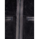 Brunello Cucinelli Black Leather Coat