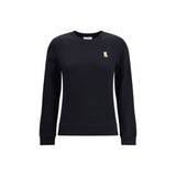 Maison Kitsuné Black Cotton Sweatshirt