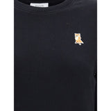Maison Kitsuné Black Cotton Sweatshirt
