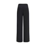 Di Stavnitser Black Polyester Casual Pants