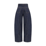 Jacquemus Blue Cotton Relaxed Fit Jeans