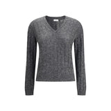 Brunello Cucinelli Gray Mohair Sweatshirt