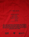 Dolce & Gabbana Red Logo Eye Print Cotton Short Sleeve T-shirt