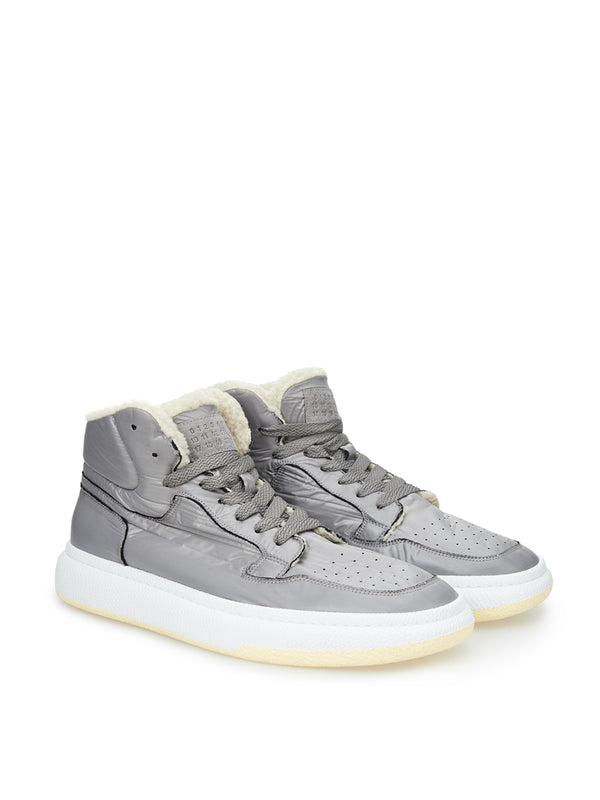 حذاء رياضي MM6 Maison Margiela رمادي من تكنيكو