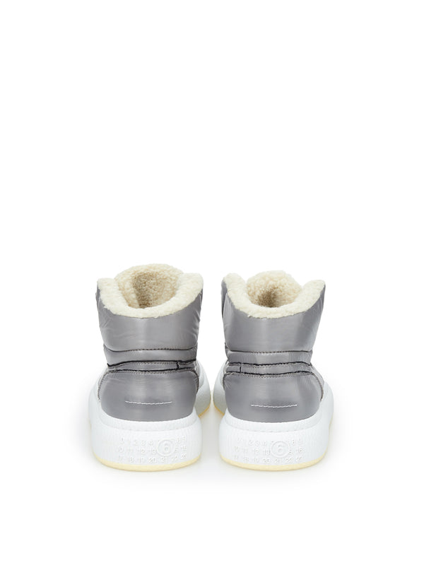 حذاء رياضي MM6 Maison Margiela رمادي من تكنيكو
