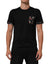 Dolce & Gabbana Black Musical Print Cotton Crew Neck T-shirt